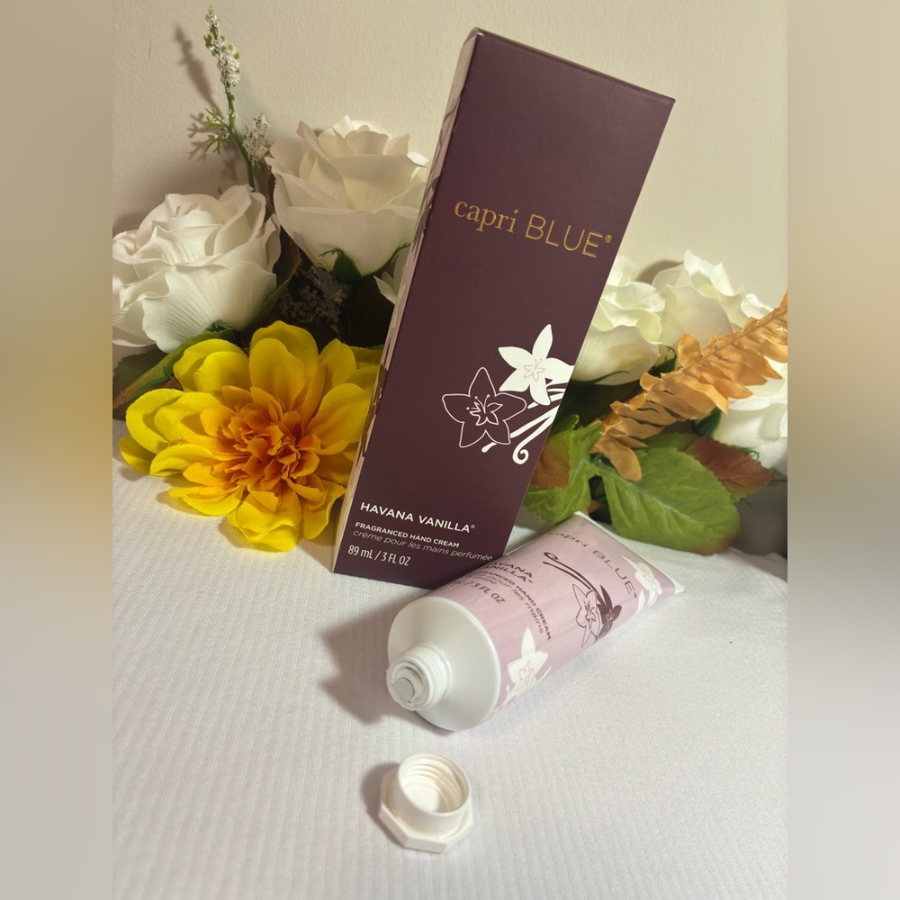 Capri Blue Moisturizing Hand Cream Travel Size – Havana Vanilla (3 oz) - Picture 8 of 10